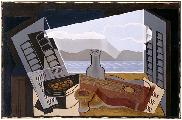 juan gris ventana abierta